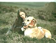 Emily  with dogs