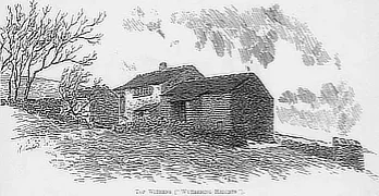 Drawing of old Top Withens